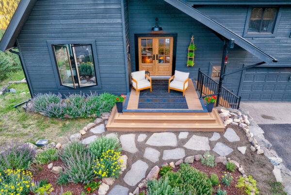 Custom deck rebuild in Colorado foothills