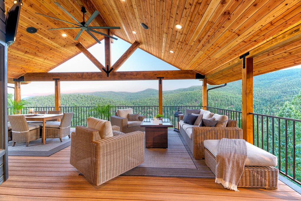 Deck replacement project in Jefferson County Colorado