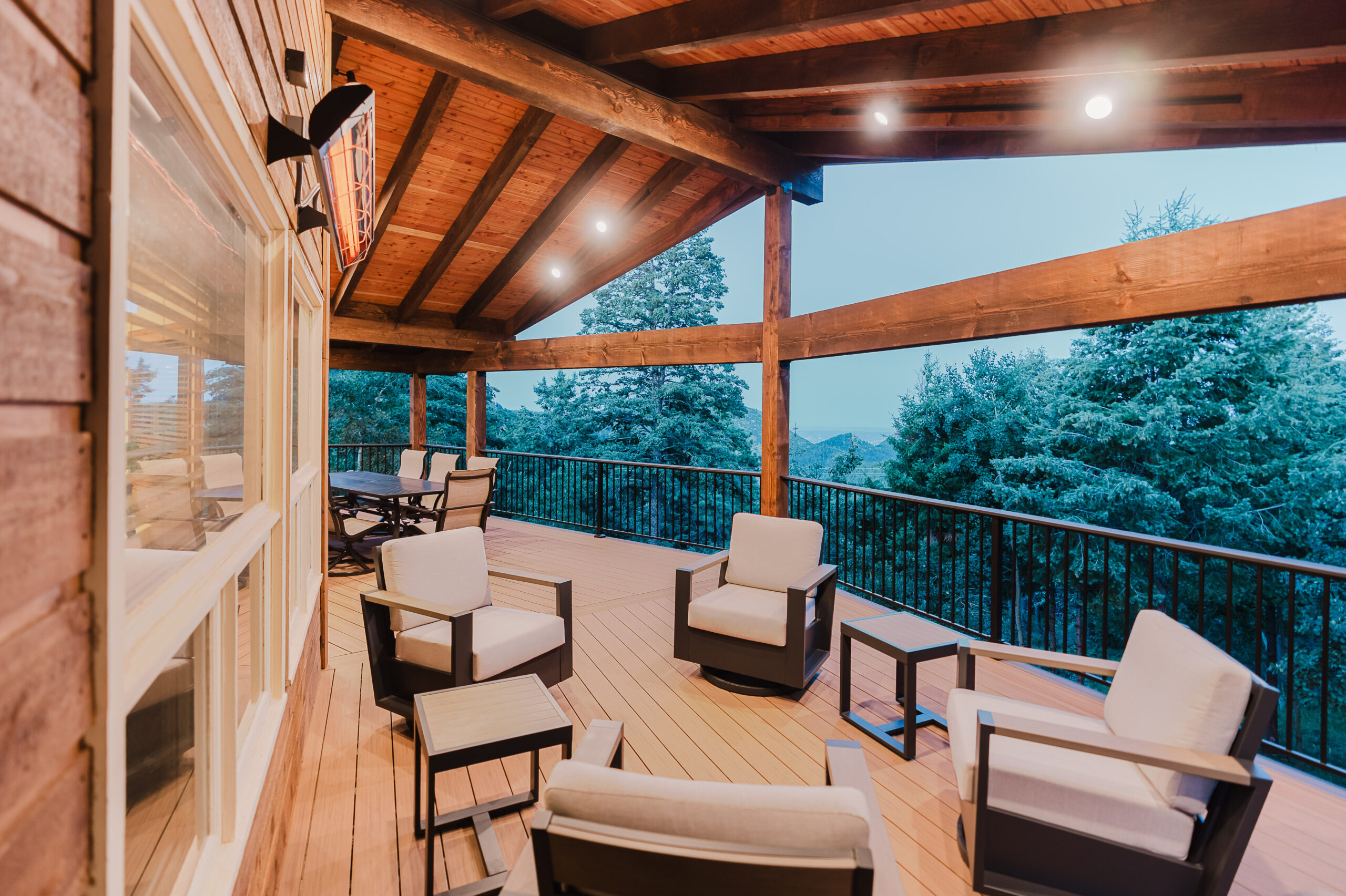 Composite decking for Colorado mountain homes
