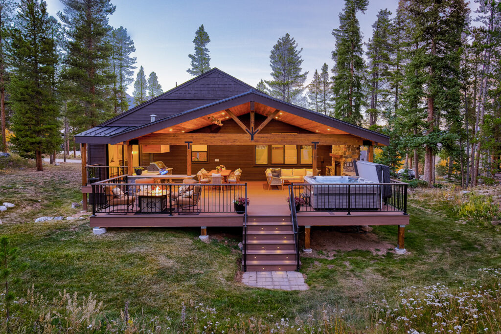 “Covered deck construction in Morrison Colorado”