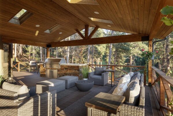 Mountain deck framing for snow loads in Conifer|||