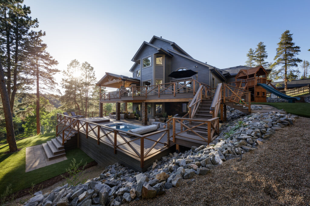 Deck built to handle the snow loads in Evergreen, Morrison, Conifer, Genesee